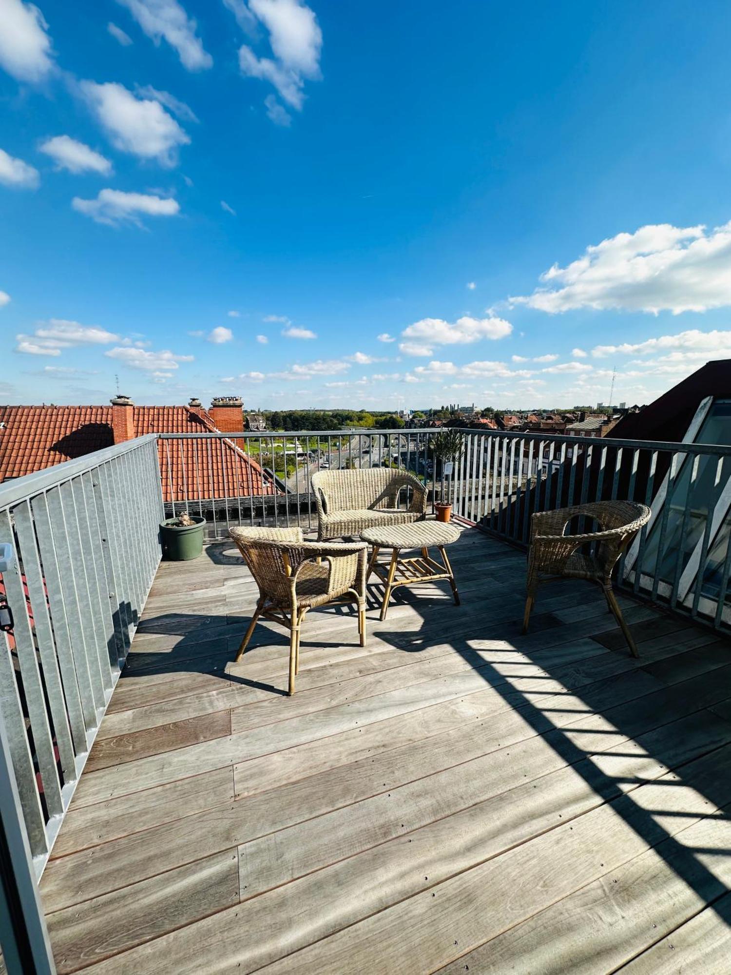 Loft Duplex And Rooftop Roubaix Exterior photo